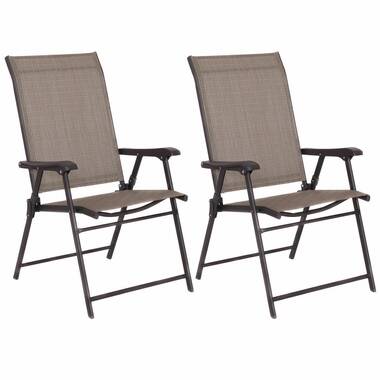 Folding sling back discount chairs